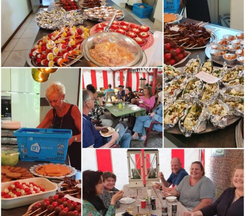 En nu opruimen en bijkomen…