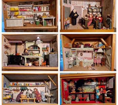 Unieke gedetailleerde miniaturen